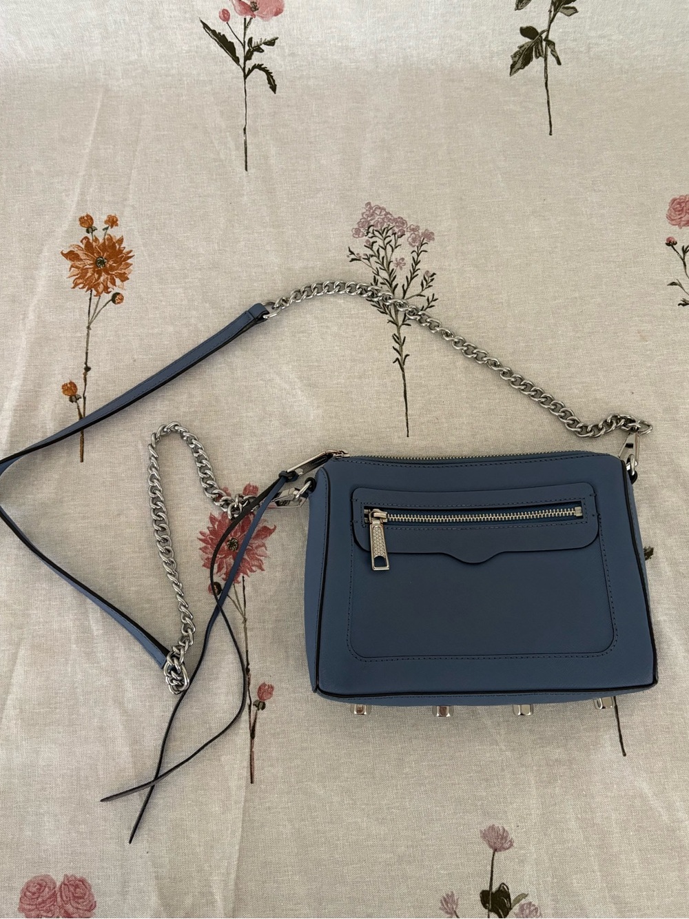 Rebecca Minkoff Avery Leather Crossbody, Blue